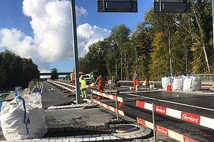 Ausbau des Knotens an der Birchstrasse für eine direkte Deponiezufahrt